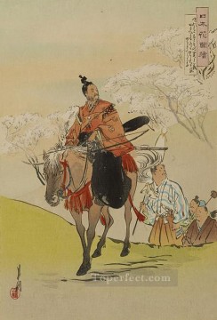 尾形月耕 Painting - 日本花図会 1896 3 尾形月光浮世絵